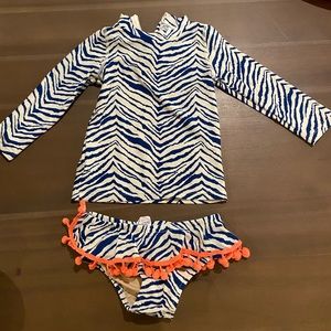 Shade Critters Bathing Suit Rash Guard Set